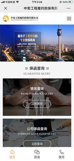 中安工程履约担保